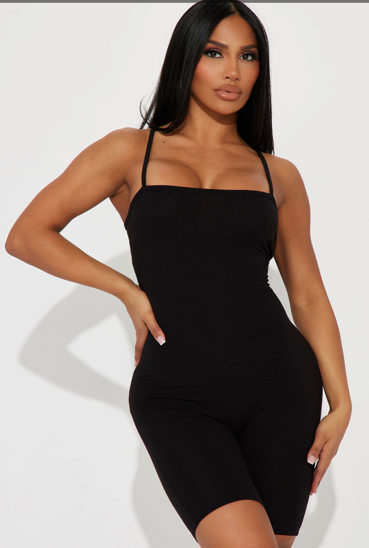 Cearra Romper - Black